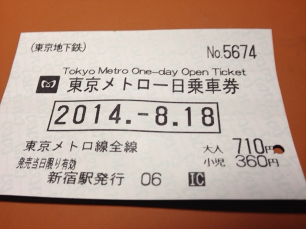 東京メトロの一日乗車券の値下げに関する考察